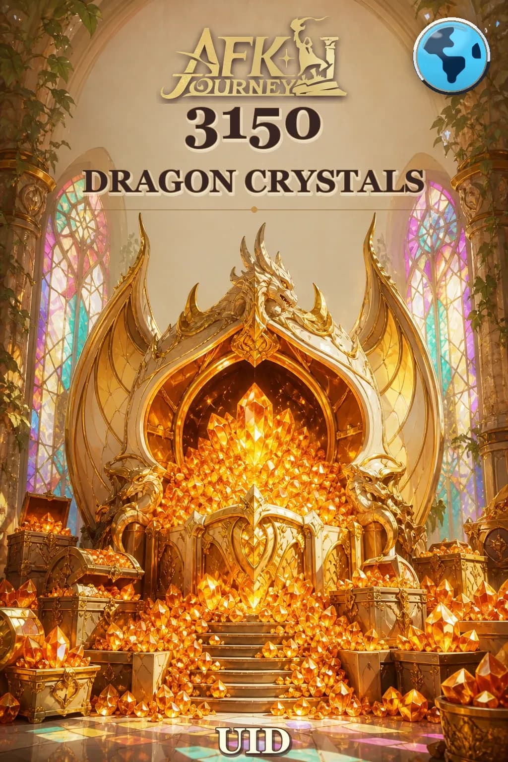 3150 Dragon Crystals — AFK Journey