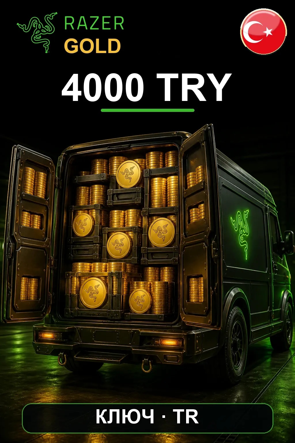 TRY 4000 Razer Gold