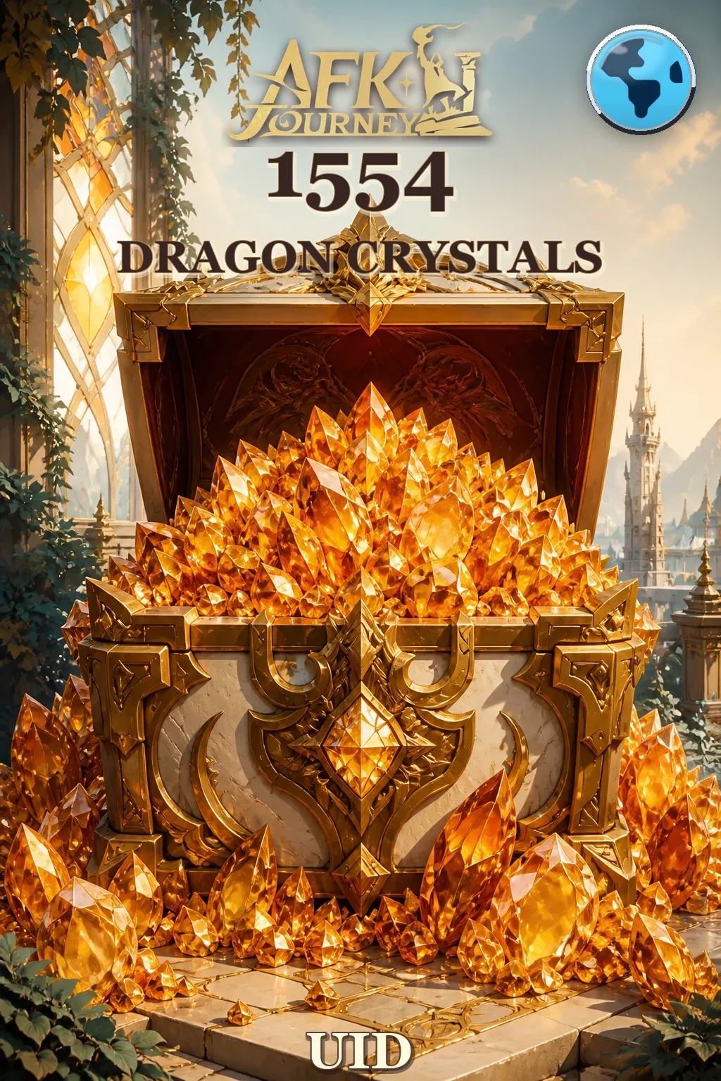 1554 Dragon Crystals — AFK Journey