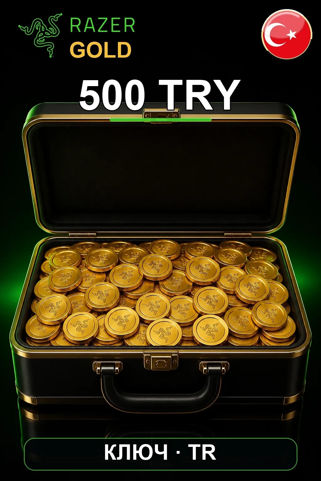 TRY 500 Razer Gold