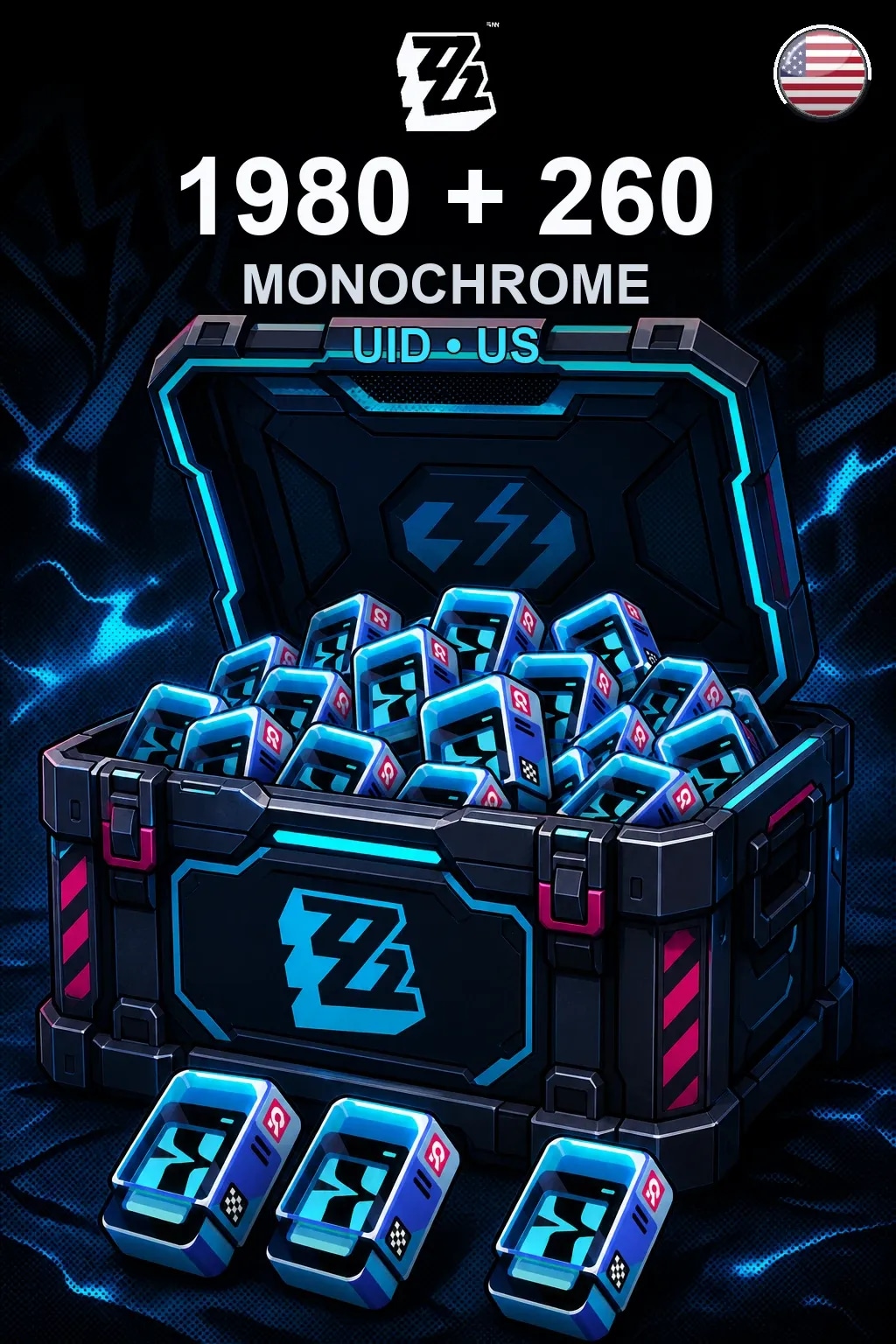1980+260 Монохром (US) — Zenless Zone Zero US