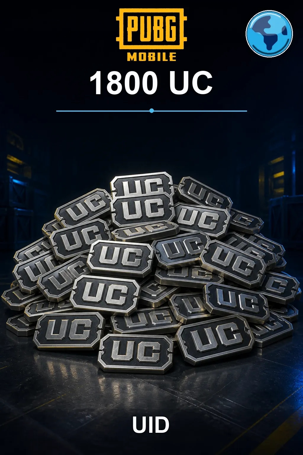1800 UC — PUBG