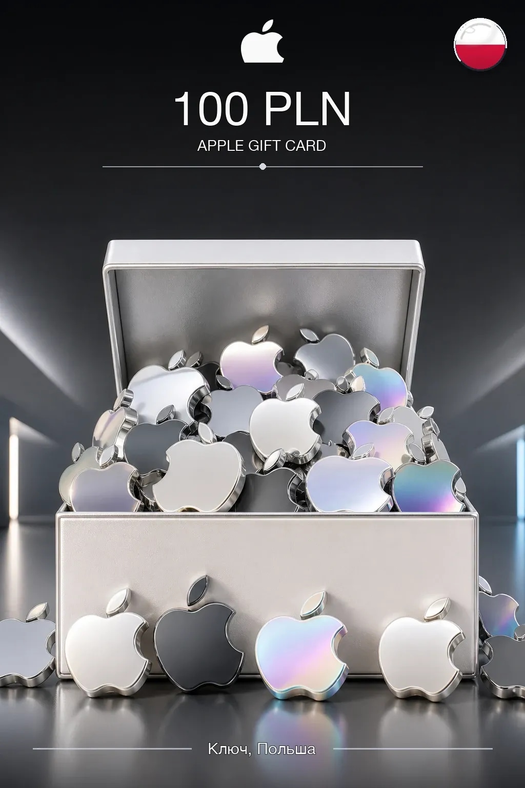 PLN 100 Apple gift card