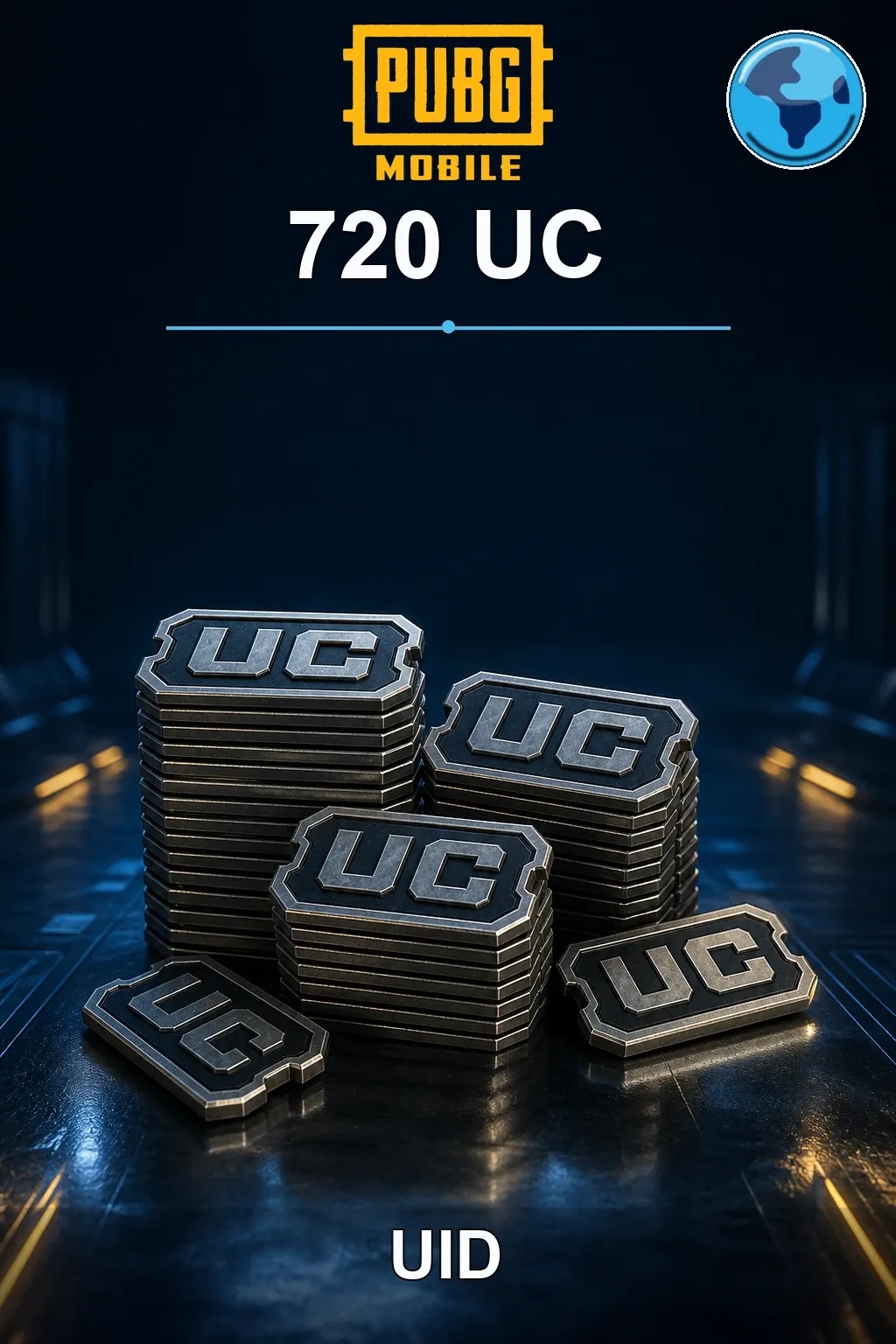 720 UC — PUBG