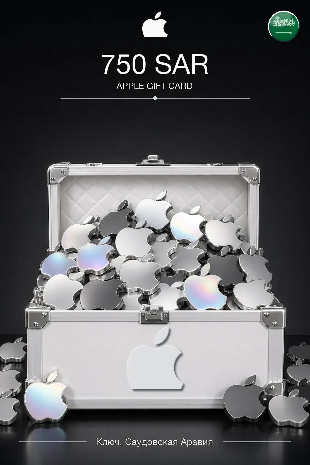 SAR 750 Apple gift card